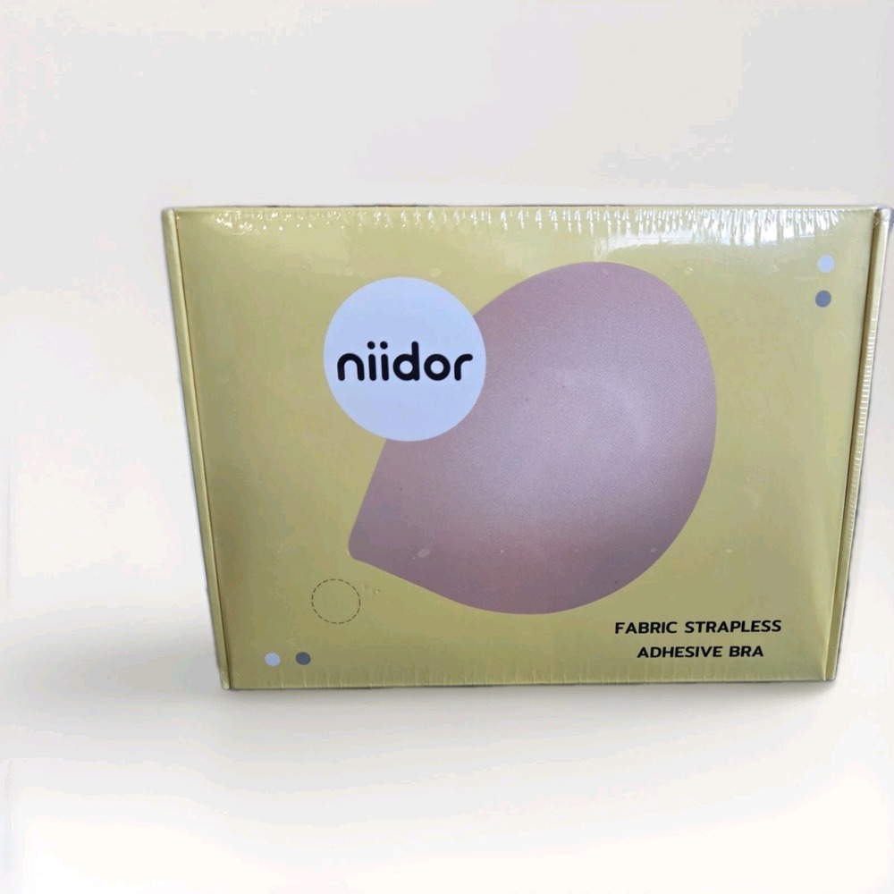 New Sealed Niidor Bra‎ Inserts Sticky Fabric Reusable Push Up Size D